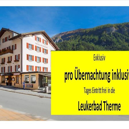 Hotel Heilquelle-Leukerbad-Therme Exterior foto