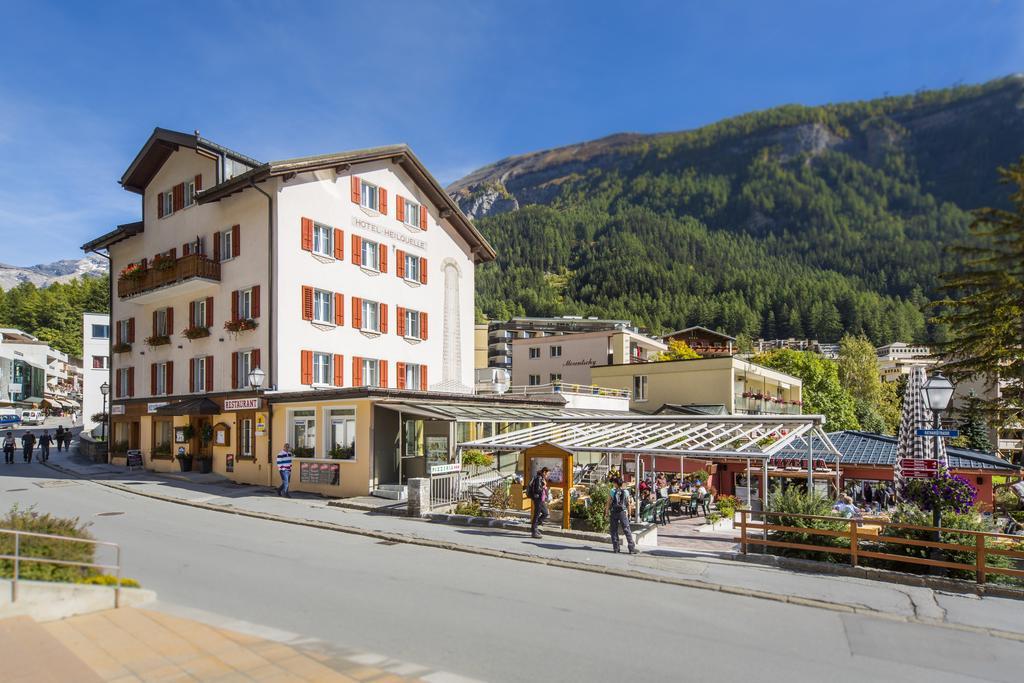 Hotel Heilquelle-Leukerbad-Therme Exterior foto